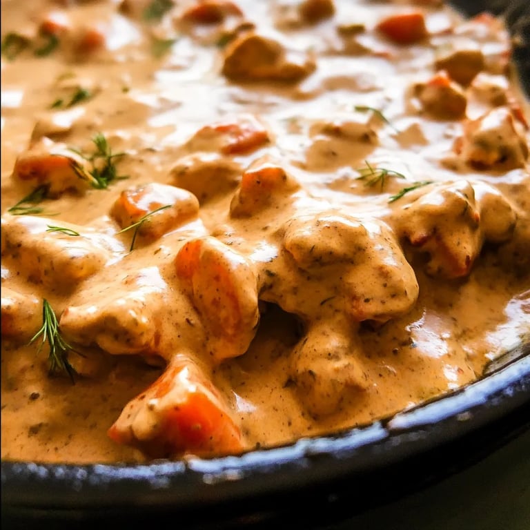 Krämig Kycklinggryta: Ett fantastiskt, ultimat recept