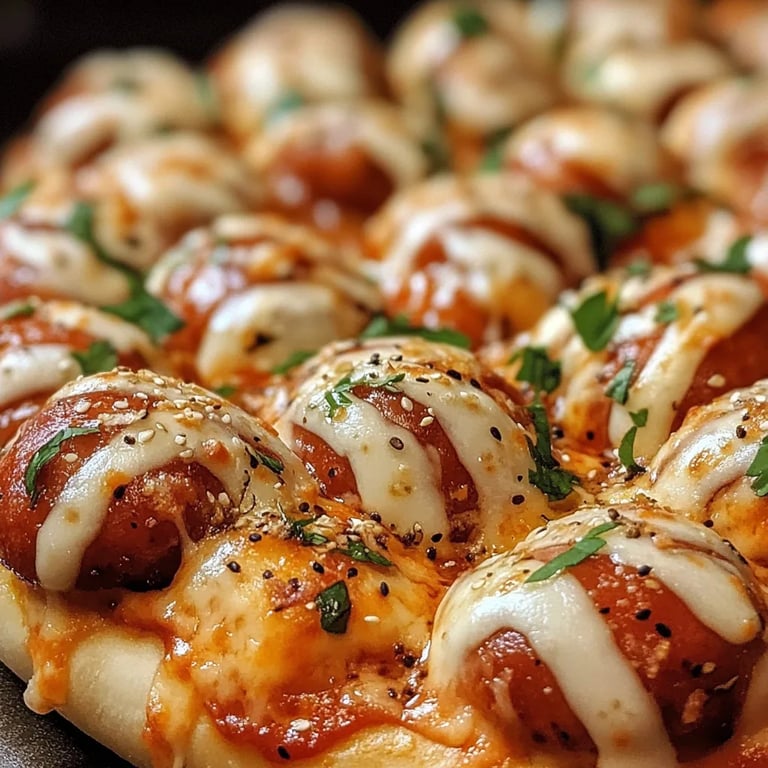 Leckere Pizza Bällchen