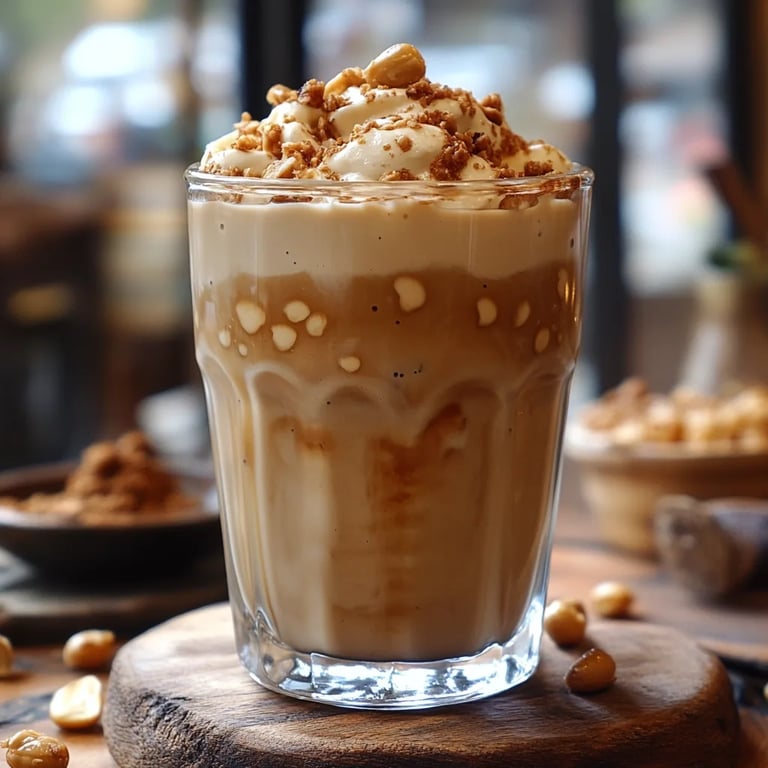 Café helado de mantequilla de maní: Una Increíble Receta Esencial