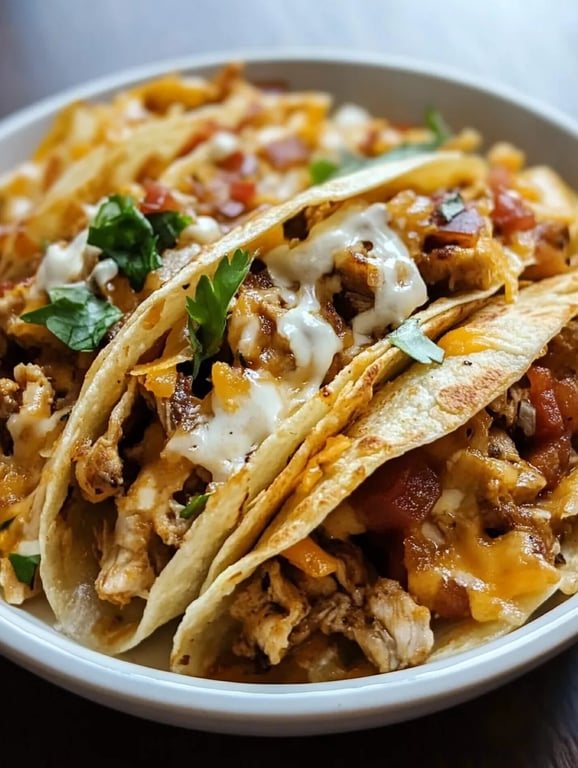 Easy Gluten Free Chicken Taquitos