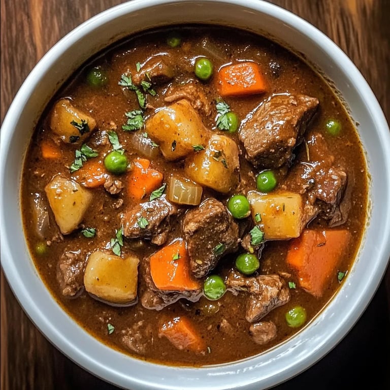 Comforting Crockpot Beef Stew