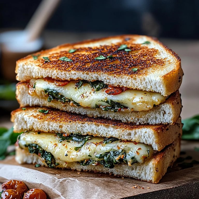 Feta Grilled Cheese Sandwich with Spinach: An Amazing Ultimate Recipe