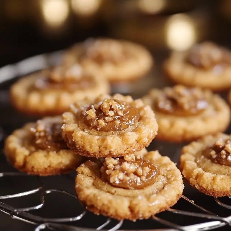 Walnuss Kekse | mit Honig und Karamell