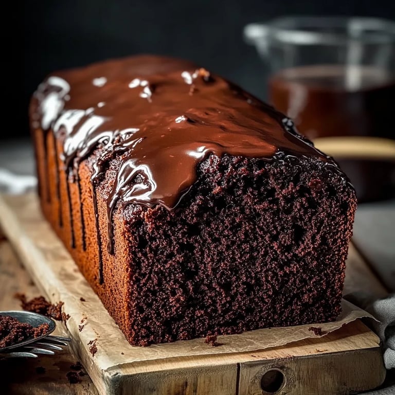 Double Chocolate Loaf Cake
