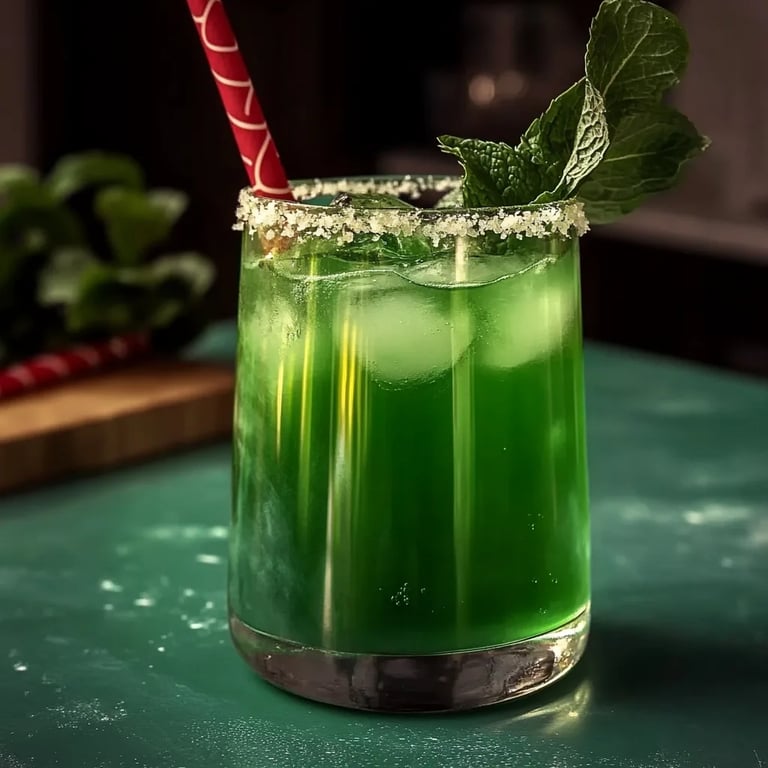 Green Grinch Mocktail