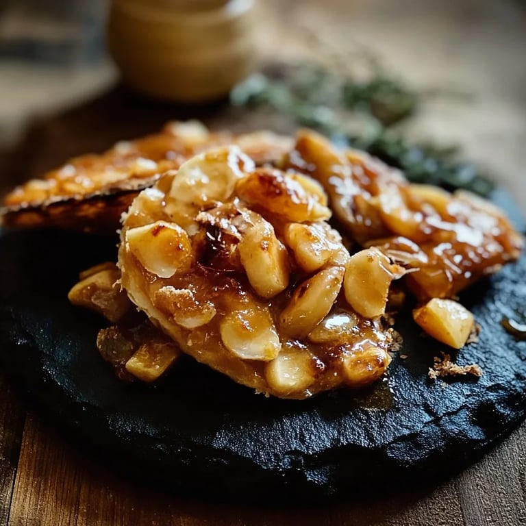 Knusprige Nussplätzchen mit Honig