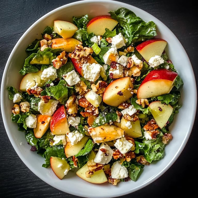 Autumn Harvest Honeycrisp Apple & Feta Salad