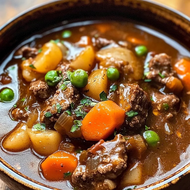 Comforting Crockpot Beef Stew