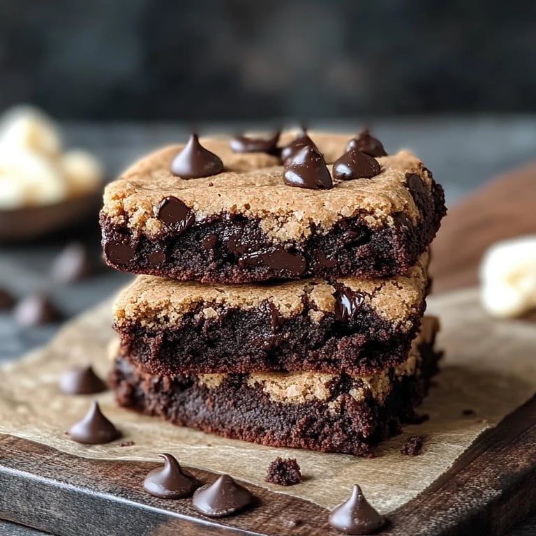 Fudgy Chewy Brookies