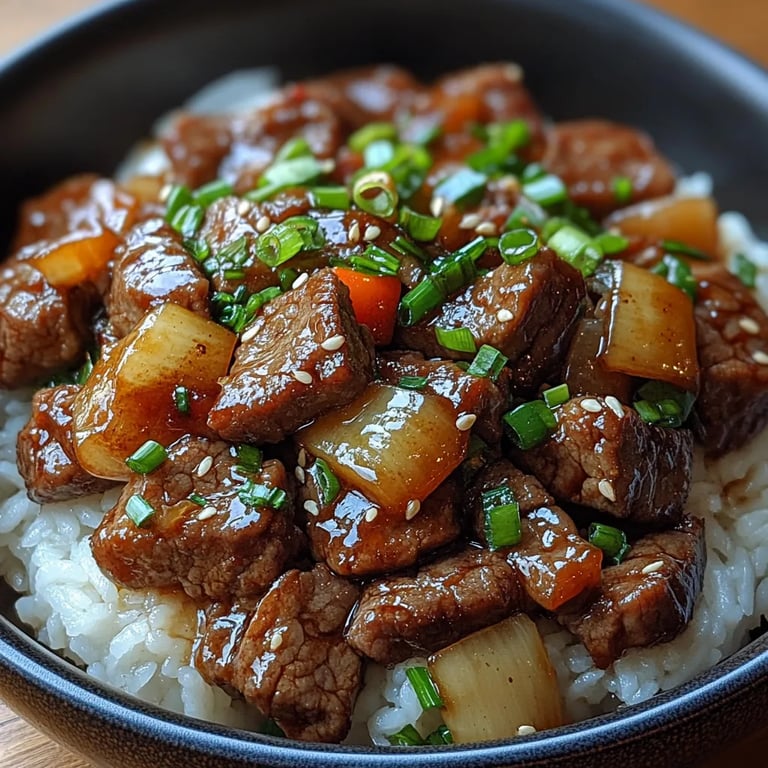 Chinesisches Rindfleisch-Zwiebel-Pfannengericht: Ein Unglaubliches Ultimatives Rezept für 4 Personen