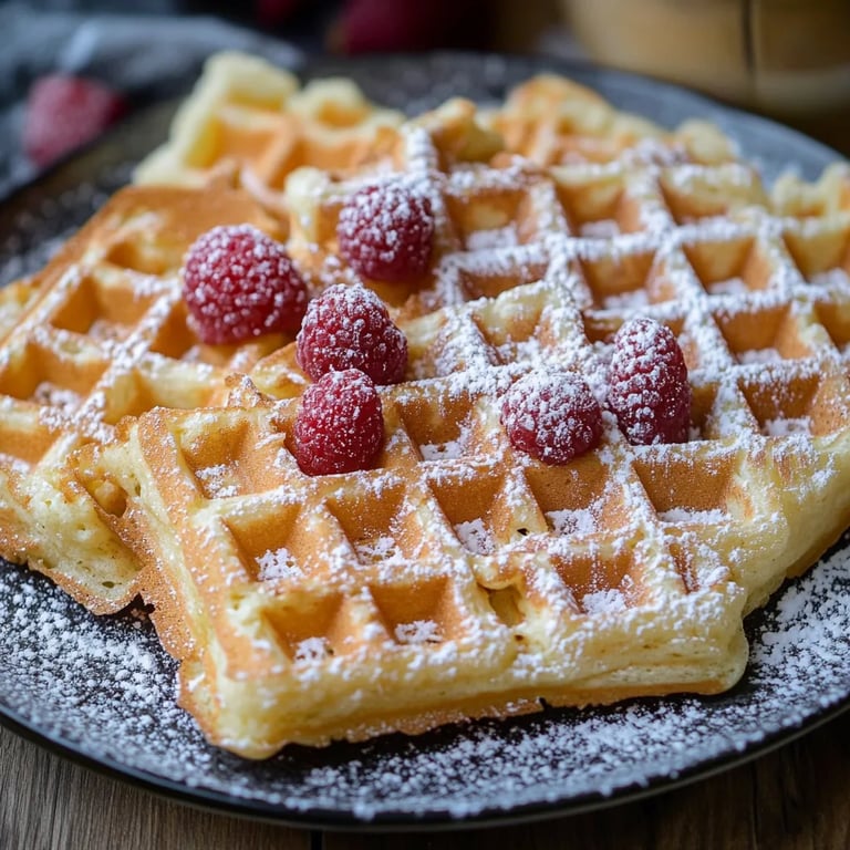 Fluffiges Waffelteig Rezept