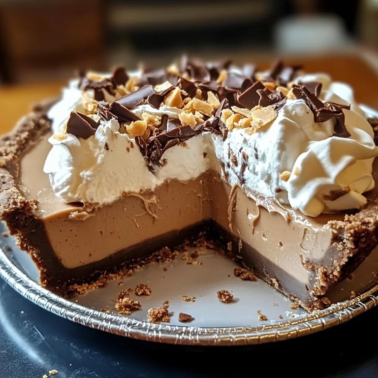 No Bake Peanut Butter Pie
