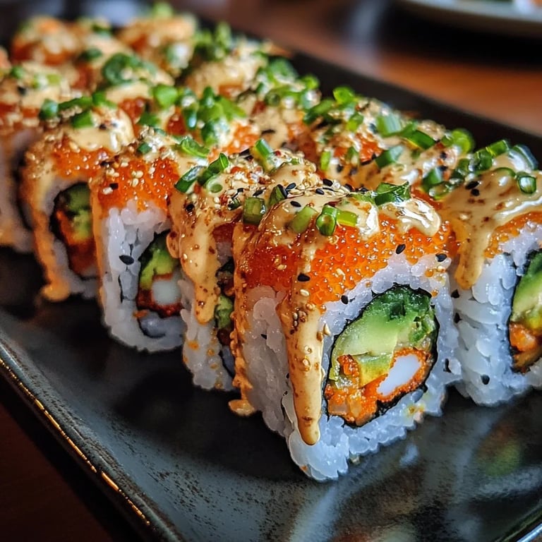 Spicy Volcano Roll Recipe