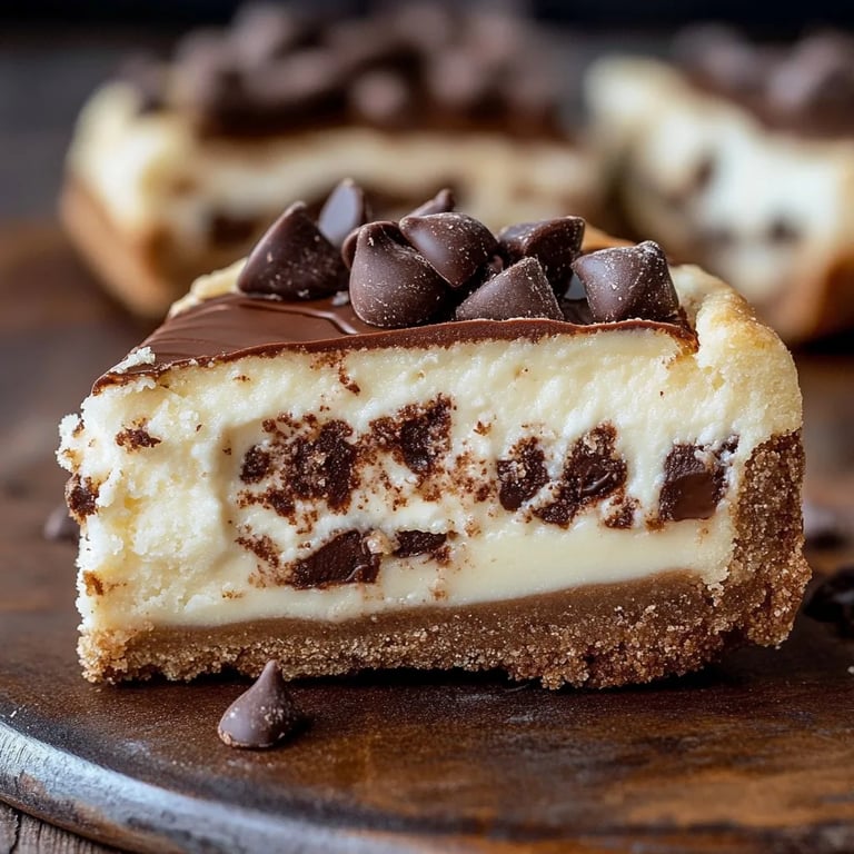 Käsekuchen-gefüllte Schokoladenkekse