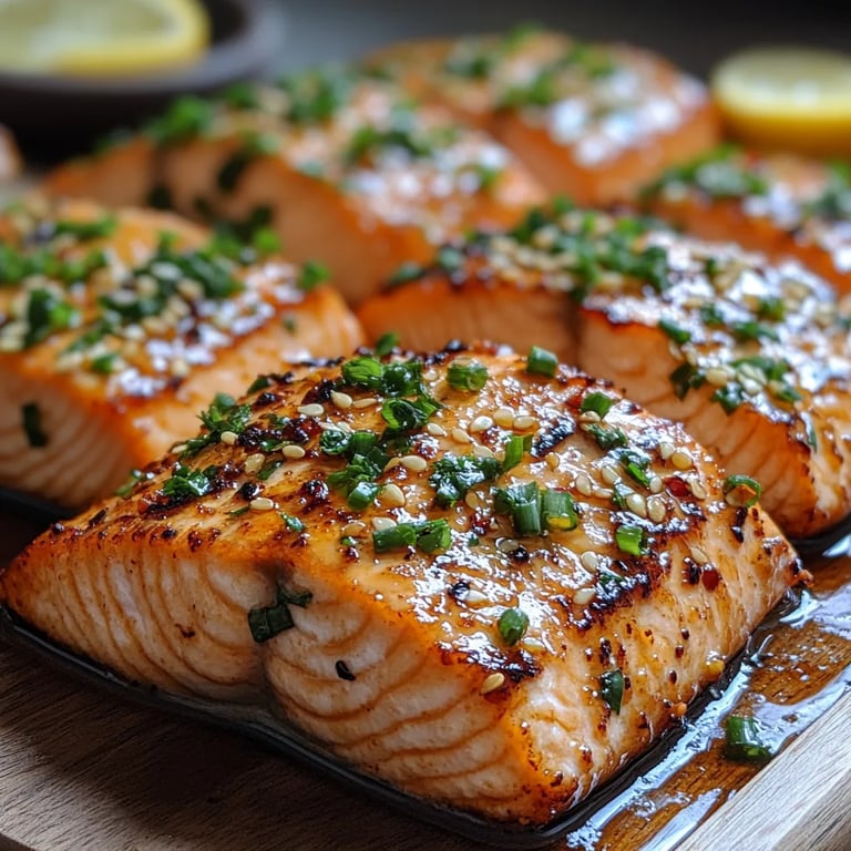 <p>Salmón Picante con Miel y Ajo en Freidora de Aire: Una Increíble Receta Secreta</p>