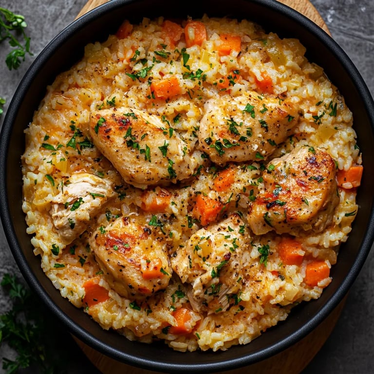 Cozy One-Pot Chicken & Rice (Gluten-Free)