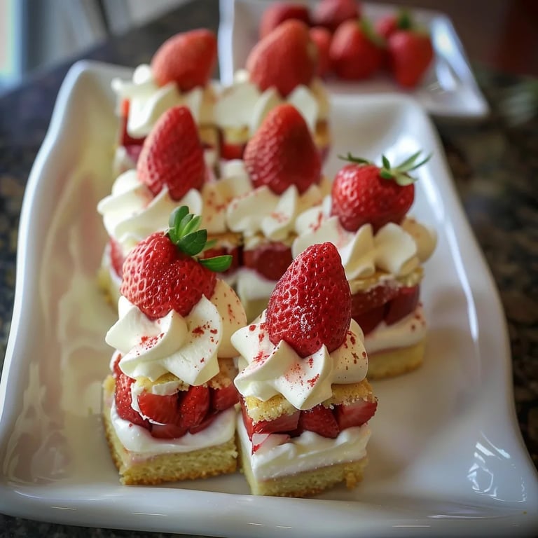 Strawberry Shortcake Kabobs