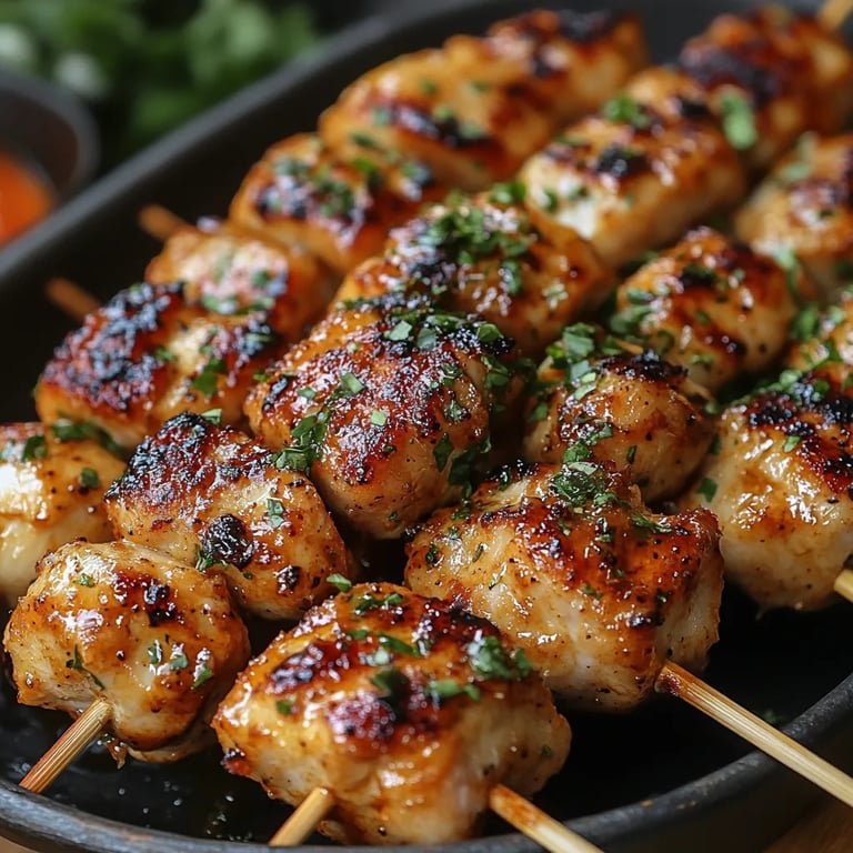 Gegrillte Cowboy-Butter-Hähnchen-Spieße: Ein Unglaubliches Ultimatives Rezept