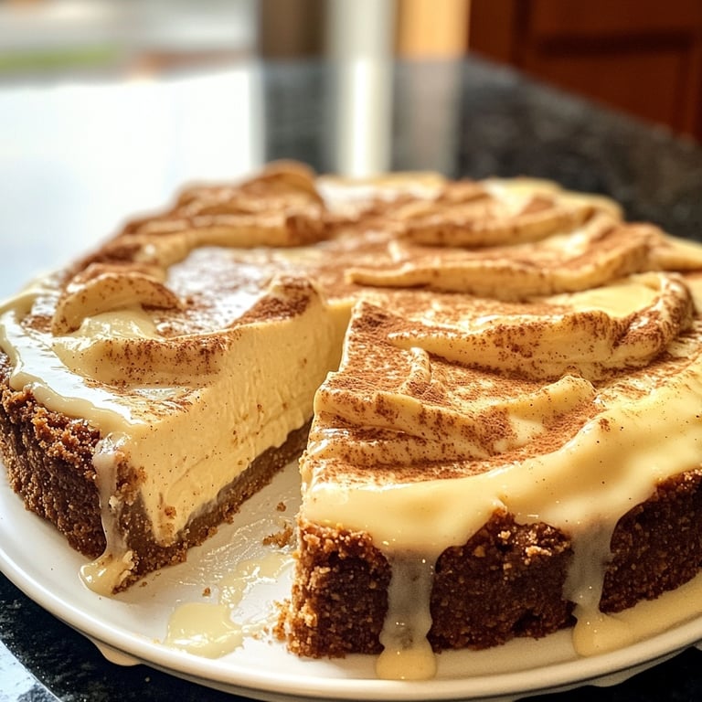 Zimtstern-Cheesecake – Weihnachts-Baking-Dessert