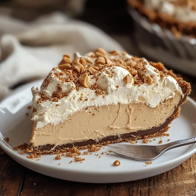 Old Fashioned Peanut Butter Pie