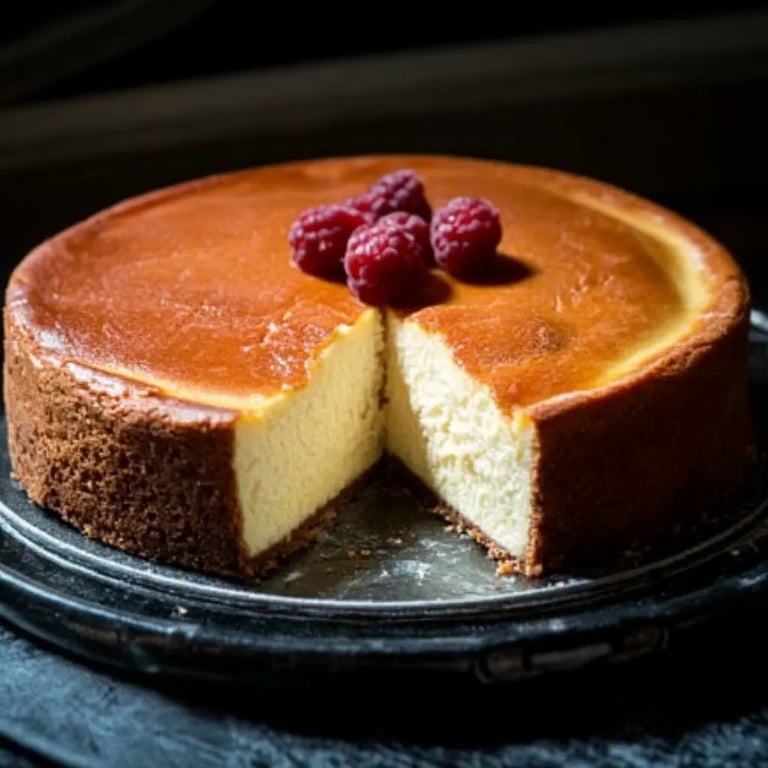 Käsekuchen ohne Boden – SOOO saftig & cremig!