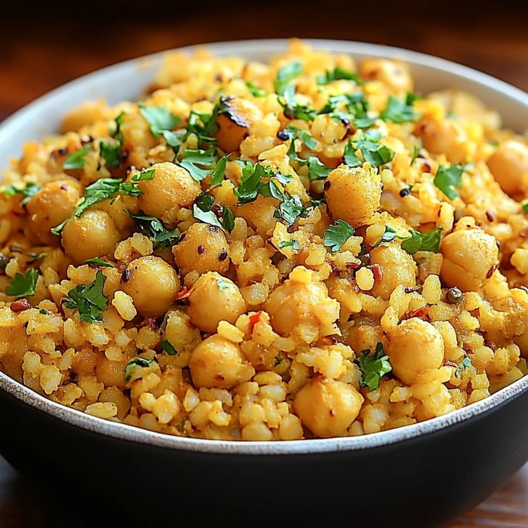 Golden Spiced Chickpea Rice: An Incredible Ultimate Recipe