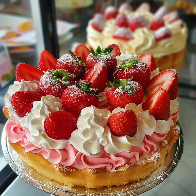El mejor pastel de fresas de todos los tiempos