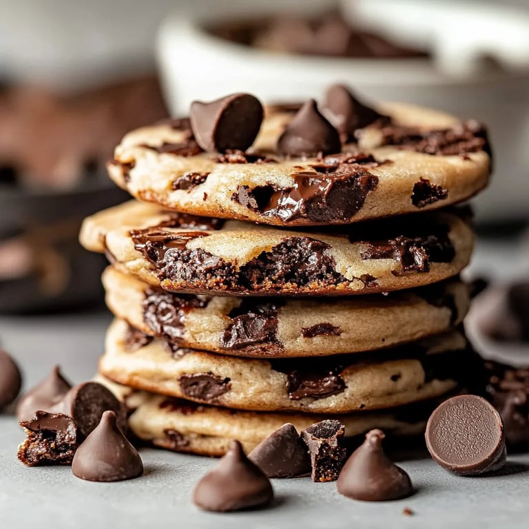 Schokoladenchip-Pfannkuchen