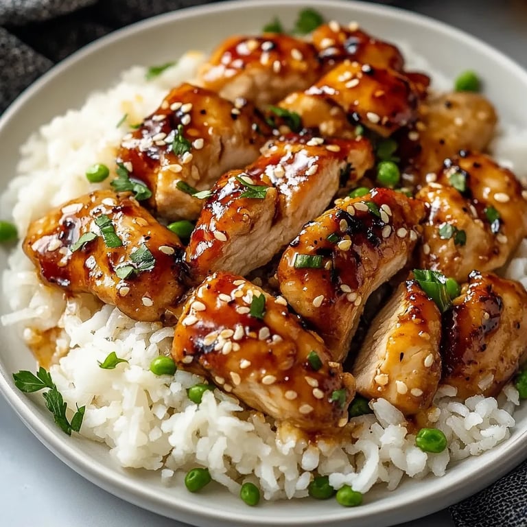 Easy Honey Garlic Chicken Breasts