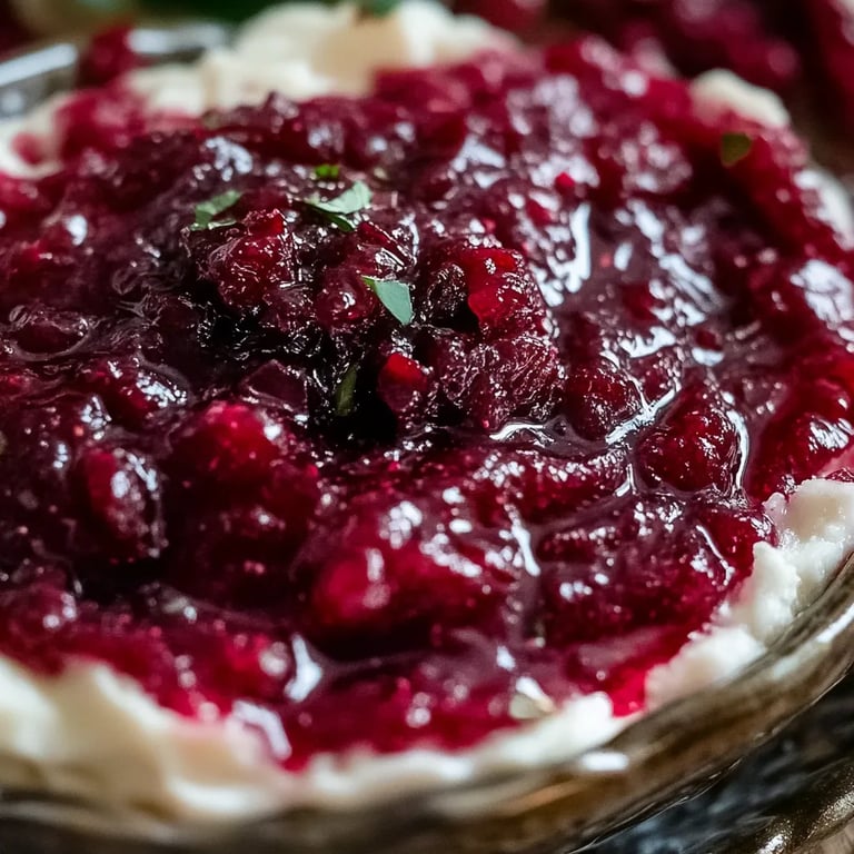 Christmas Cranberry Jalapeno Dip