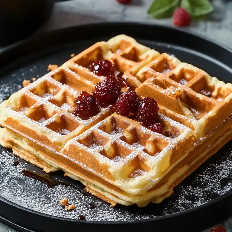 Homemade Waffles Recipe
