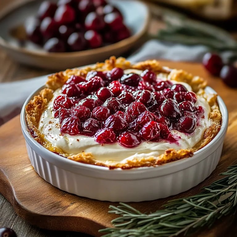 Baked Cranberry Cream Cheese Dip with a Golden Crust: An Incredible Ultimate Recipe