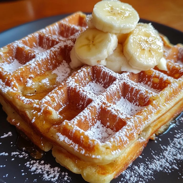 Bananenwaffeln