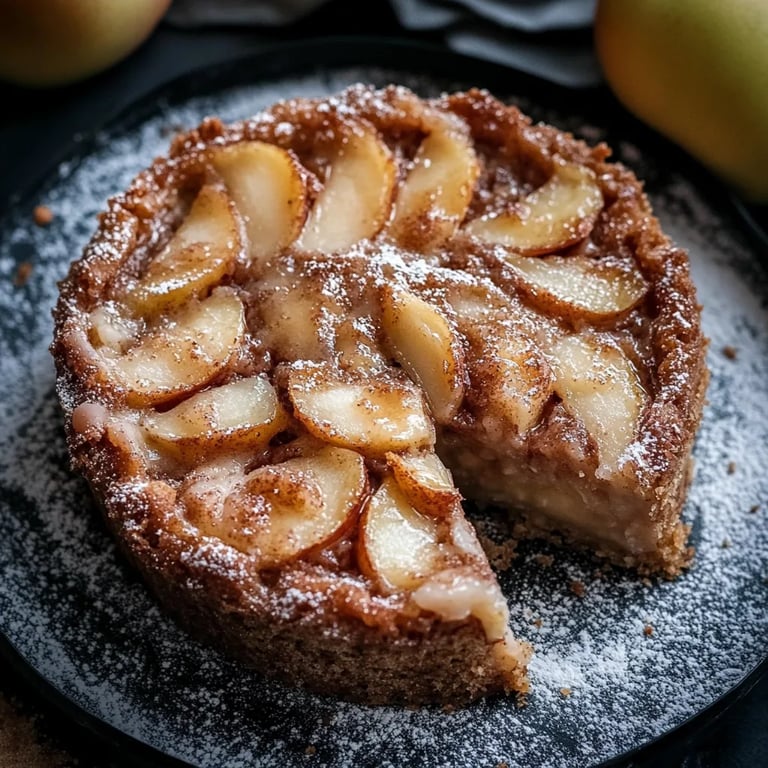 Saftiger Zimtschnecken Apfelkuchen
