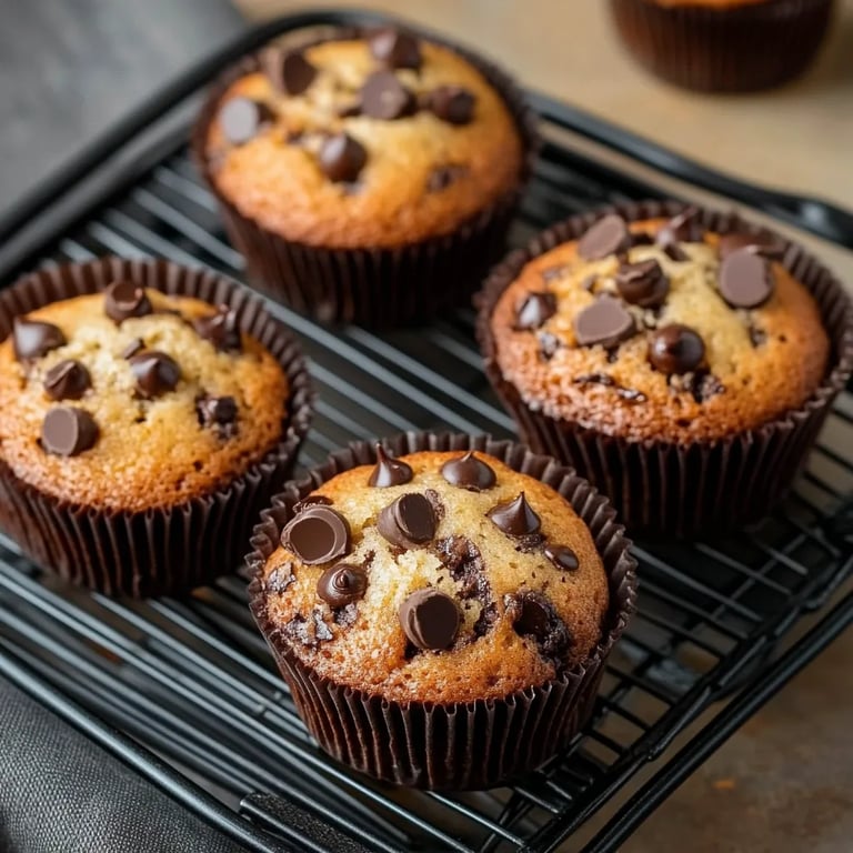 Muffins mit Schokostücken