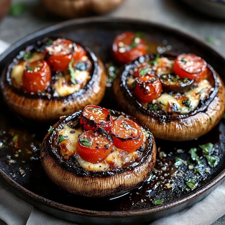 Caprese Stuffed Portobello Mushrooms: An Amazing Ultimate Recipe