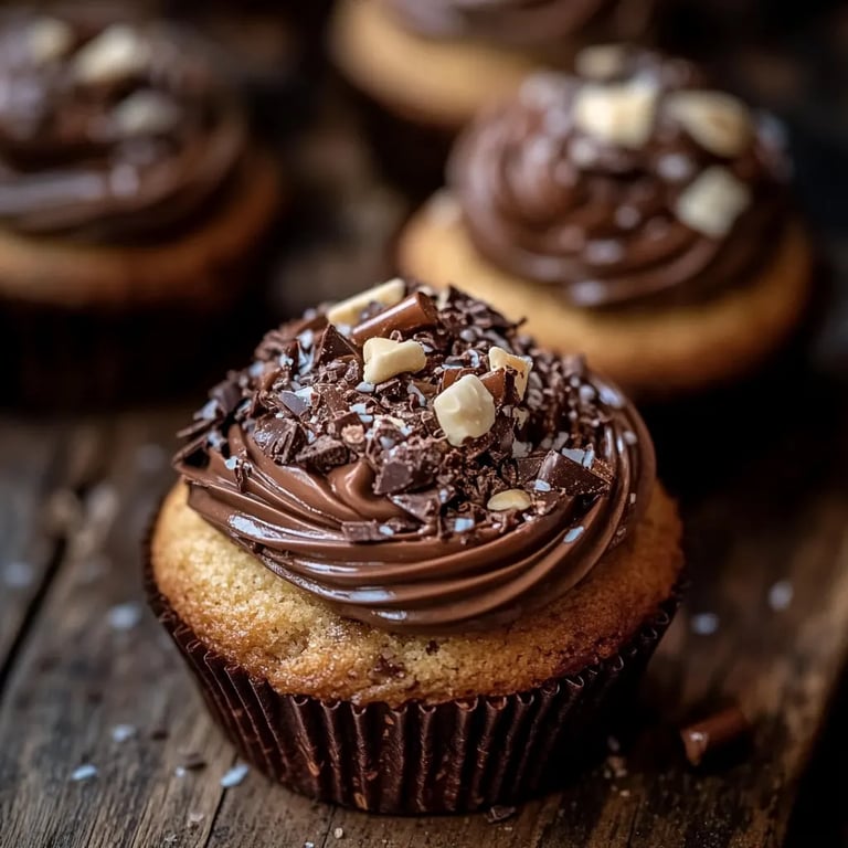 Weiche Schokoladenkekse mit brauner Butter