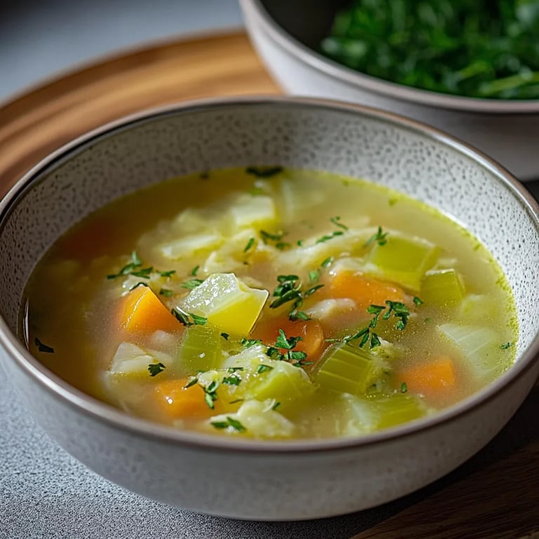 Spitzkohlsuppe