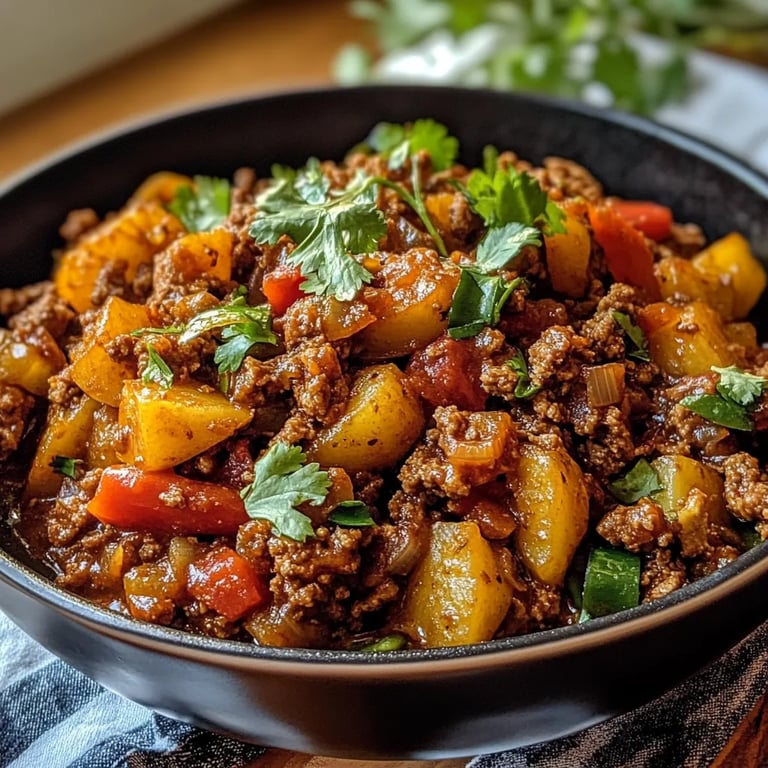 Picadillo con Papas: Una Increíble Receta Esencial