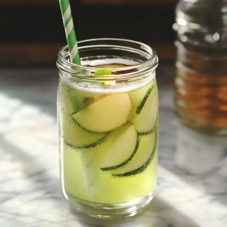 Refrigerante de Maçã Verde Sem Açúcar: Uma Receita Incrível e Refrescante