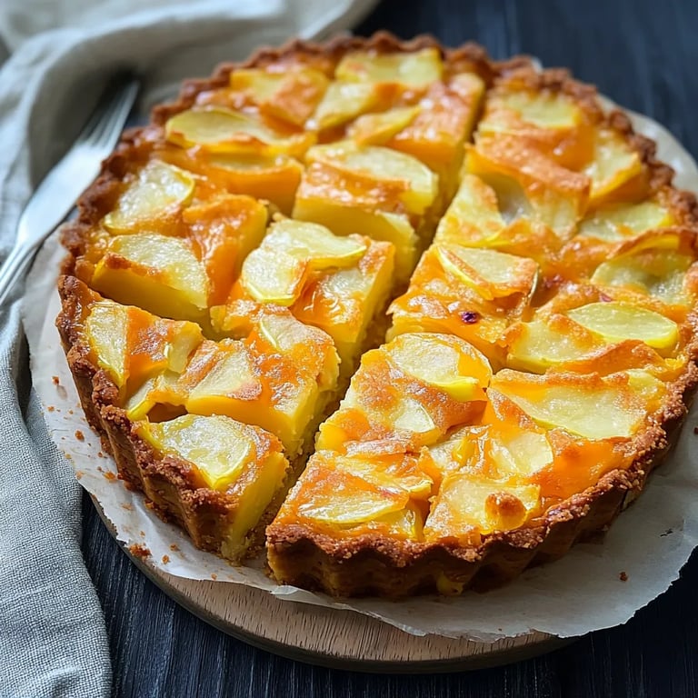 Gemüsekuchen mit Kartoffeln