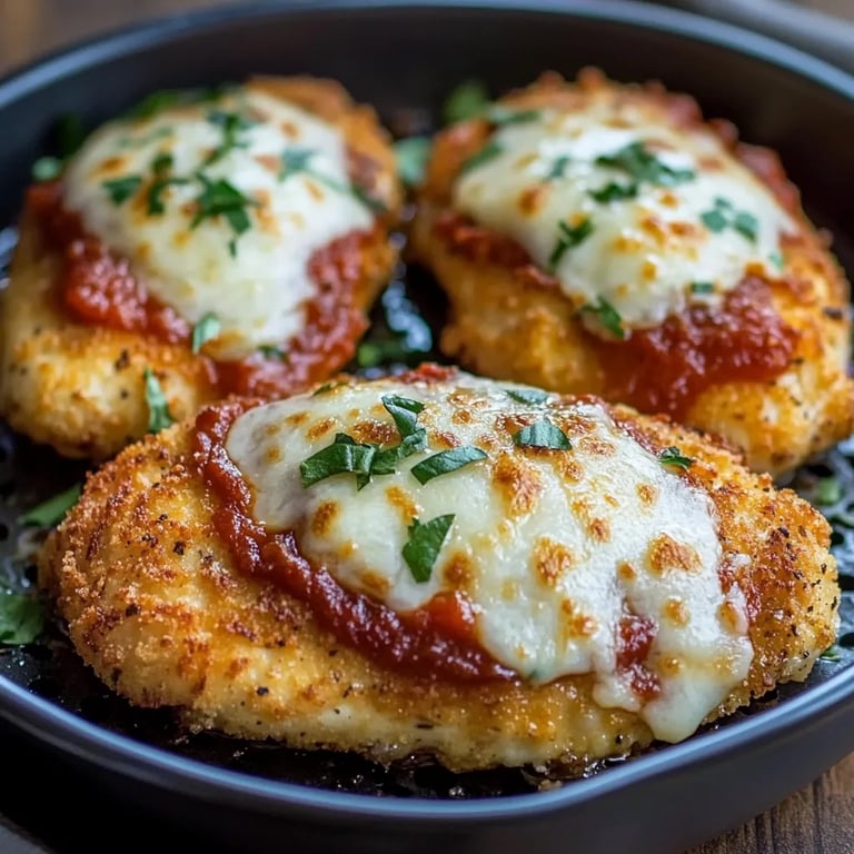 Crispy Air Fryer Chicken Parmesan: A Healthy Twist on a Classic!
