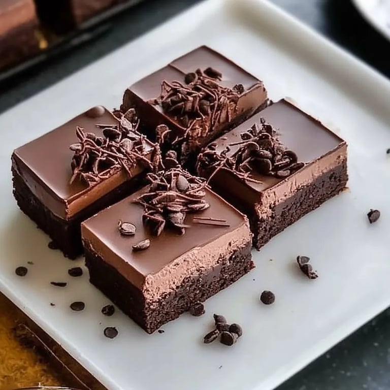 Chocolate Mousse Brownies
