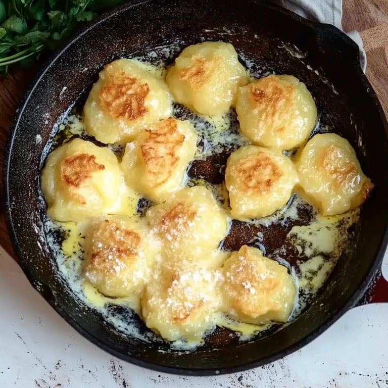 Einfache Kartoffelpuffer vom Grill