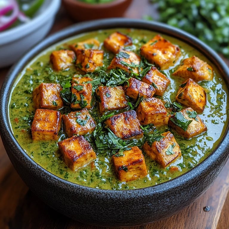 Chipotle Tofu in Creamy Poblano Sauce: An Incredible 5-Step Recipe
