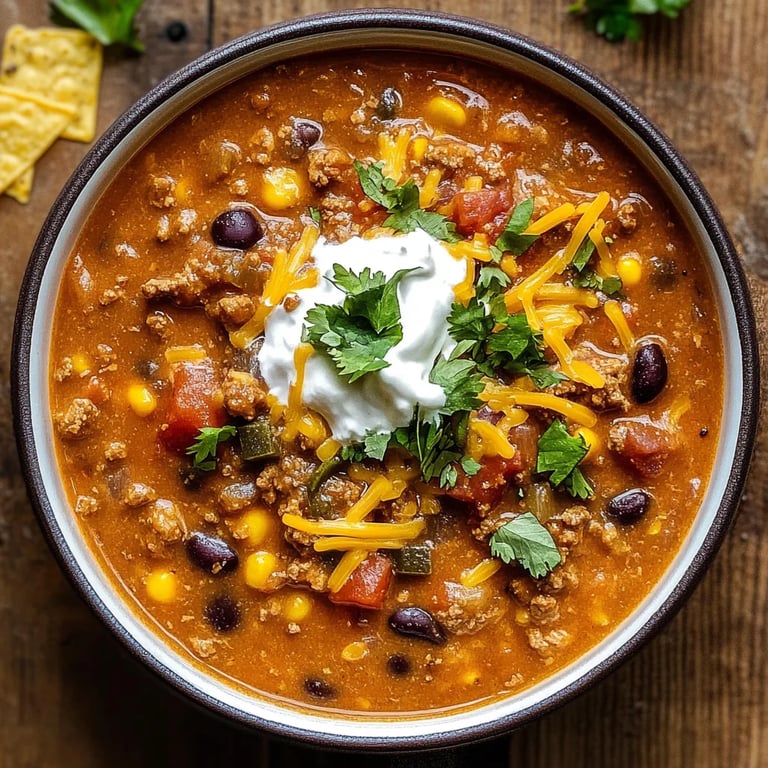 Creamy Taco Soup Recipe
