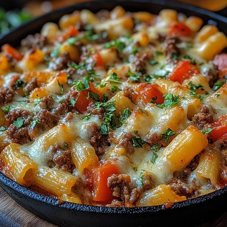 Savory Ground Beef Skillet: An Incredible 5-Ingredient Recipe