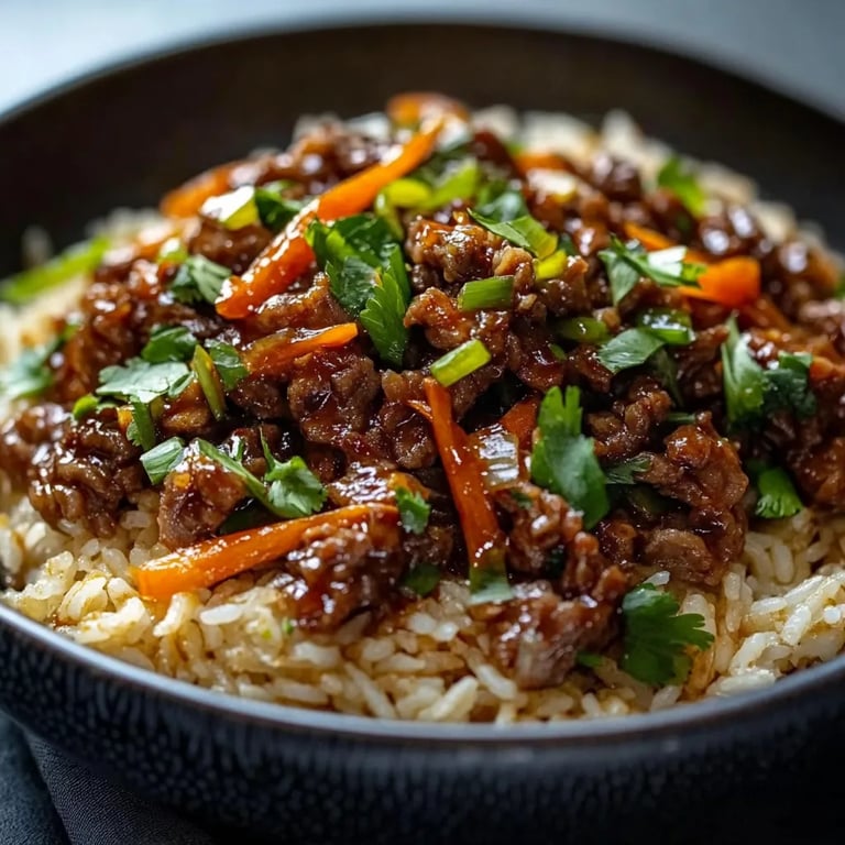 Crispy Chilli Beef Rice