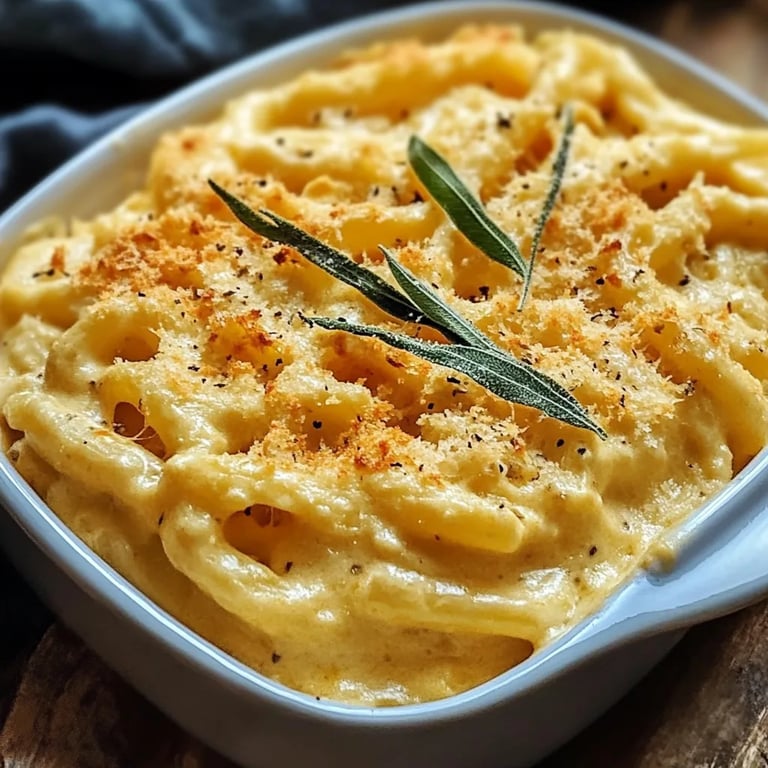 Creamy Pumpkin Cottage-Cheese Pasta