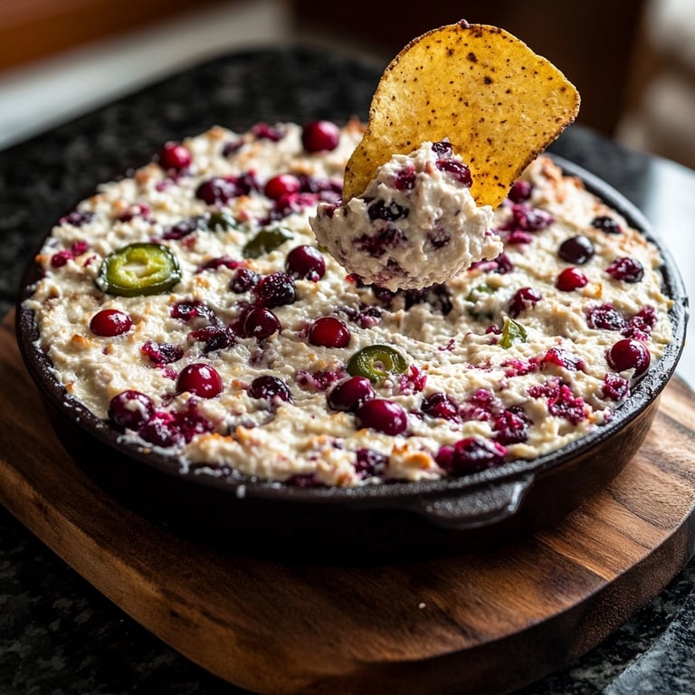 Quick Cranberry Jalapeno Dip